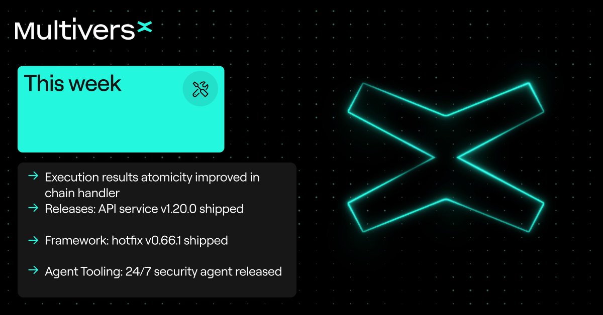 AdrianDobrita's tweet photo. Weekly Development Report as of June 7
#multiversxtech 👇🛠️ https://t.co/oeTs8HiQZ5