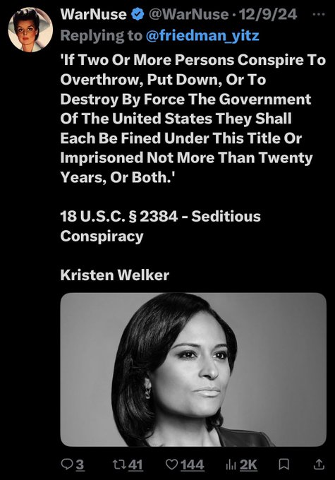 paige599358's tweet photo. @NBCPolitics Can't happen quick enough; The people are done with your complete BS @kwelkernbc ! https://t.co/wznaFDEPpW