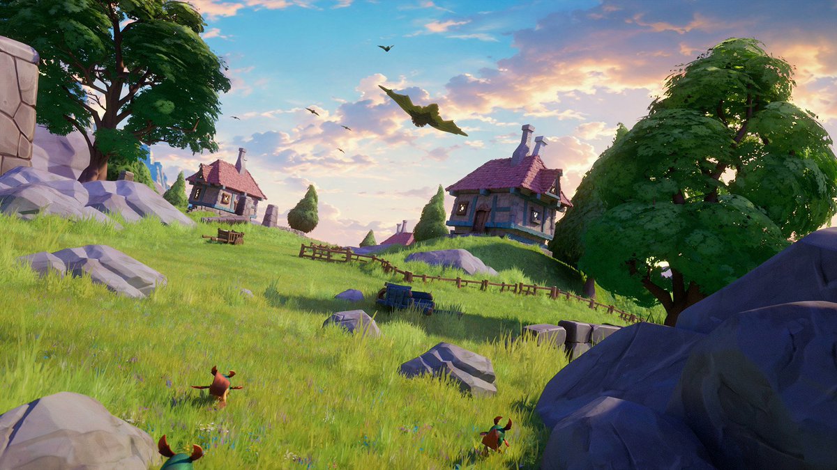 PSInsideFr's tweet photo. OFFICIEL. Spyro: A Realm Beyond sortira au Printemps 2027, premières infos sur le retour d’une franchise iconique ! 

▪️ Développé depuis des années par Toys For Bob, voulant offrir aux fans de la premières heure la suite de la saga principale « qu’ils attendaient depuis près de 20 ans ». 
▪️ Sortie prévue sur PS5, Xbox Series, PC et Switch 2. 
▪️ Au lancement sur le Game Pass.
▪️ Ajout du vol libre : Spyro pourra enfin voler de manière totalement libre et sans limites. 
▪️ Le gameplay été totalement repensé, également pour le monde du jeu, afin de profiter de cette liberté aérienne. 
▪️ Nouveau look qui s’inscrit dans la continuité de la Reignited Trilogy, mais avec de légers changements pour montrer qu’il a grandi. Son envergure d’ailes a notamment été agrandie pour justifier ses nouvelles capacités en vol. 
▪️ Le jeu conserve son ADN coloré, joyeux et plein de charme.
▪️L’histoire introduira un tout nouvel antagoniste majeur, la menace sera plus sérieuse que les précédents opus. Ce qui poussera Spyro à évoluer émotionnellement et à grandir en tant que héros.