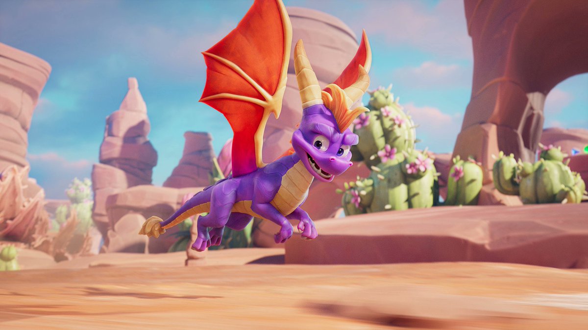 PSInsideFr's tweet photo. OFFICIEL. Spyro: A Realm Beyond sortira au Printemps 2027, premières infos sur le retour d’une franchise iconique ! 

▪️ Développé depuis des années par Toys For Bob, voulant offrir aux fans de la premières heure la suite de la saga principale « qu’ils attendaient depuis près de 20 ans ». 
▪️ Sortie prévue sur PS5, Xbox Series, PC et Switch 2. 
▪️ Au lancement sur le Game Pass.
▪️ Ajout du vol libre : Spyro pourra enfin voler de manière totalement libre et sans limites. 
▪️ Le gameplay été totalement repensé, également pour le monde du jeu, afin de profiter de cette liberté aérienne. 
▪️ Nouveau look qui s’inscrit dans la continuité de la Reignited Trilogy, mais avec de légers changements pour montrer qu’il a grandi. Son envergure d’ailes a notamment été agrandie pour justifier ses nouvelles capacités en vol. 
▪️ Le jeu conserve son ADN coloré, joyeux et plein de charme.
▪️L’histoire introduira un tout nouvel antagoniste majeur, la menace sera plus sérieuse que les précédents opus. Ce qui poussera Spyro à évoluer émotionnellement et à grandir en tant que héros.