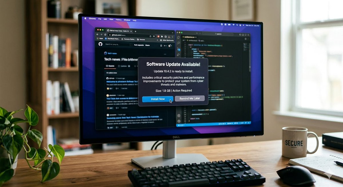 litempowerspt's tweet photo. Keep your computer secure by installing software updates as soon as they become available. Updates often include important security patches that protect against cyber threats and malware.
#digitaleducation #DigitalInclusion #LITEmpowerment https://t.co/KIIhIjGwUa