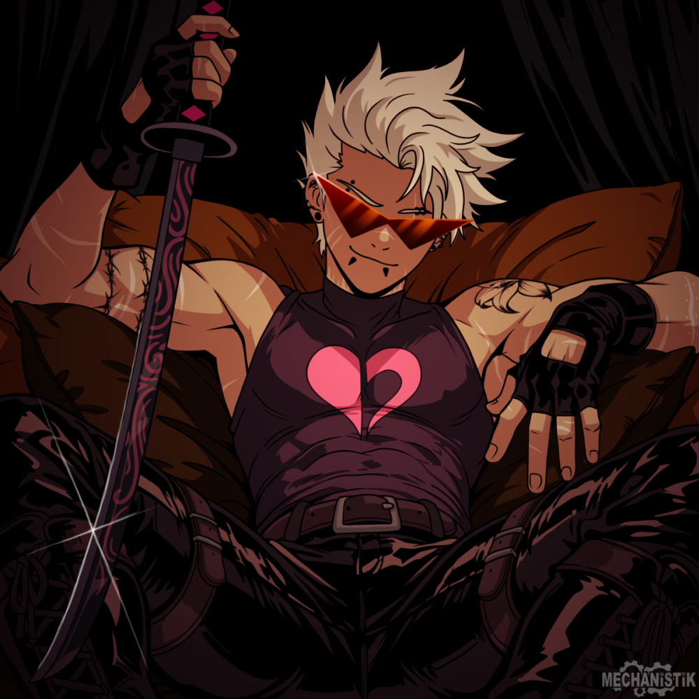 mecherotik's tweet photo. [alter art] dionysus. https://t.co/TTtEQuoWgZ