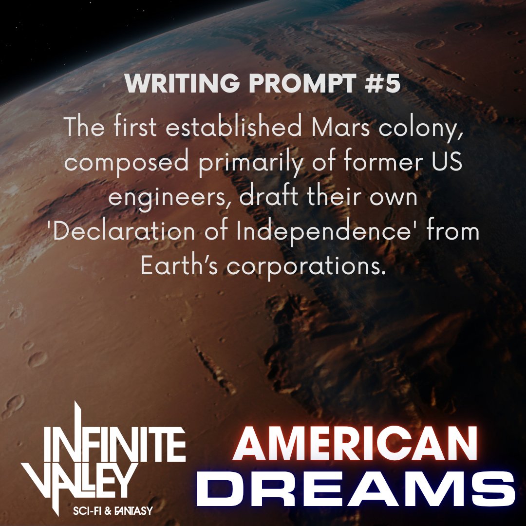 _InfiniteValley's tweet photo. Happy Sunday! Here's your writing prompt to save for tomorrow. https://t.co/UvrJ5aADkf