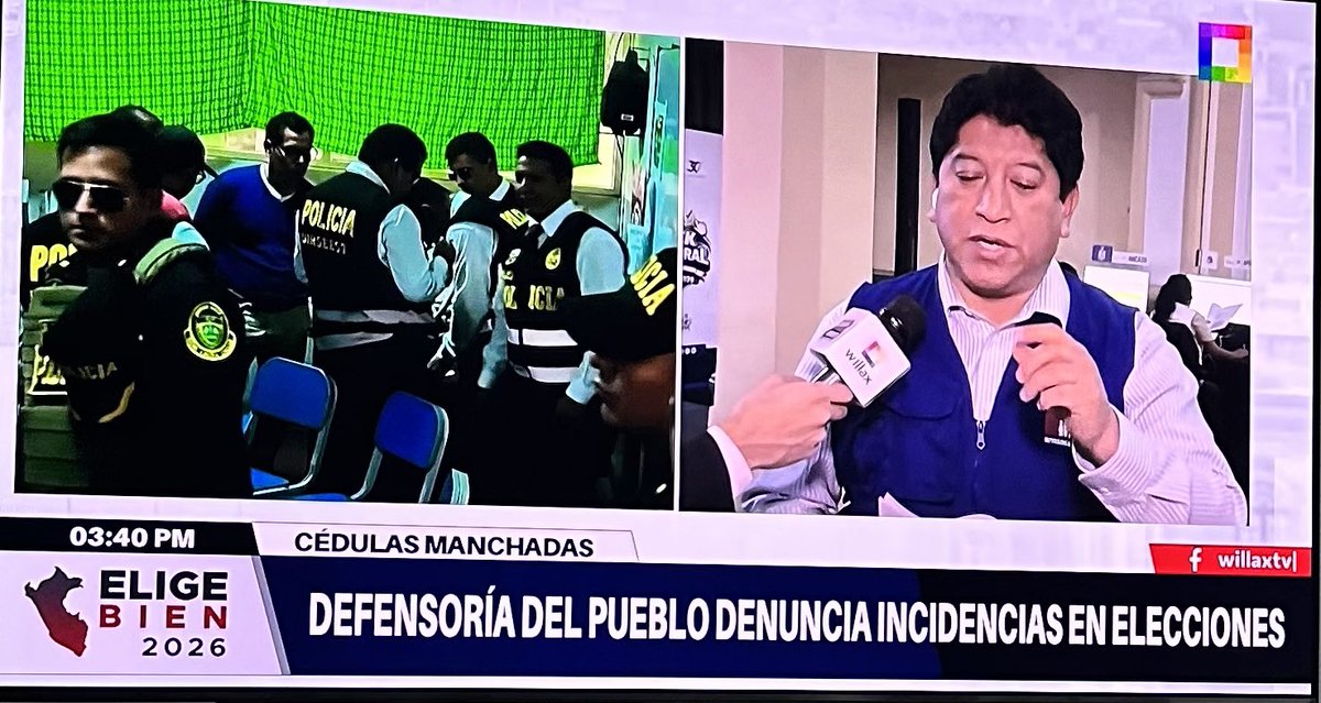 materesadulanto's tweet photo. Las cédulas están rayadas.  El fraude continua delante de nuestros ojos.  Quien va a confiar con la @Defensoria_Peru 
El defensor da risa.  
Al fraude le llaman incidencias.   
Intolerable.  El defensor se contradice. Dice que sí y es NO!!!   👎 
Hay 4,300 incidentes. https://t.co/q7ntMHx883