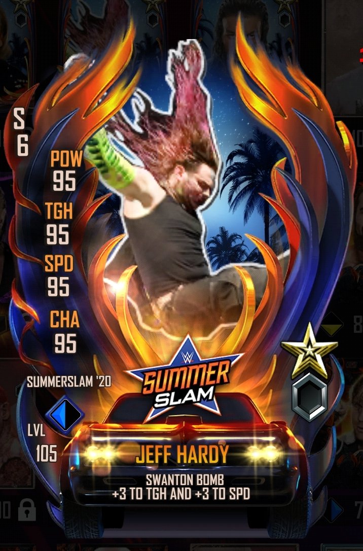 BrokenWWESC's tweet photo. This how the new Jeff Hardy image looks in some of his Cards

#WWESuperCard https://t.co/sCArGYFXvy