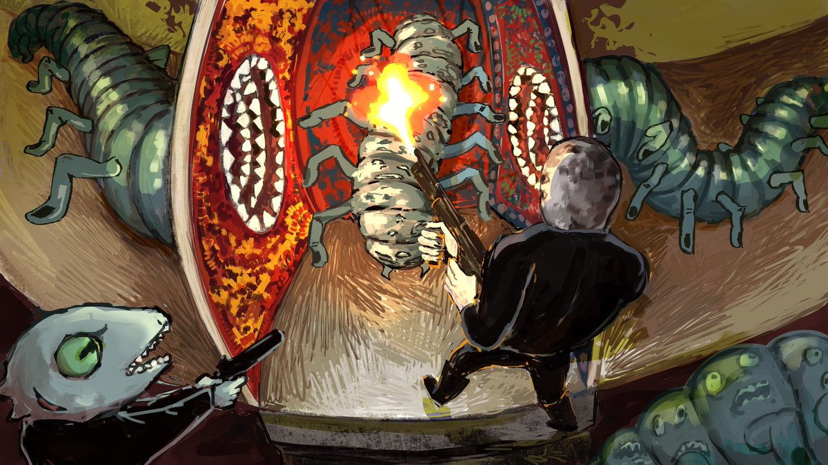 melomenol's tweet photo. Illustrations for the youtube video https://t.co/If620YuWgY