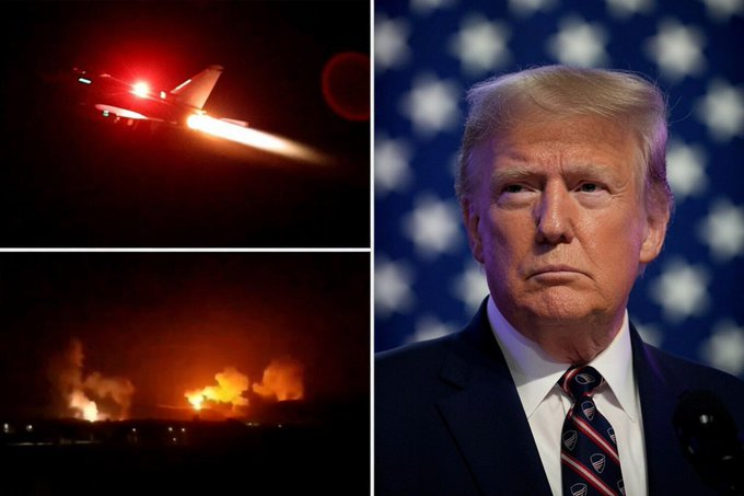 softstudioco's tweet photo. BREAKING 📌

President Trump puts America on full war footing for Israel! President Trump has ordered U.S. Central Command to protect Israel at ALL COSTS. 

All American air defences are now on maximum alert. U.S. forces have direct orders: Intercept and DESTROY every single Iranian ballistic missile and drone launched toward Israel. No exceptions. The message is crystal clear: Don’t mess with Israel,  or you’ll face the full might of the United States.

Is this the strongest show of the U.S.-Israel alliance we’ve ever seen? Or are we on the edge of a much bigger conflict? 

#Trump #Israel #Iran #StandWithIsrael #Breaking