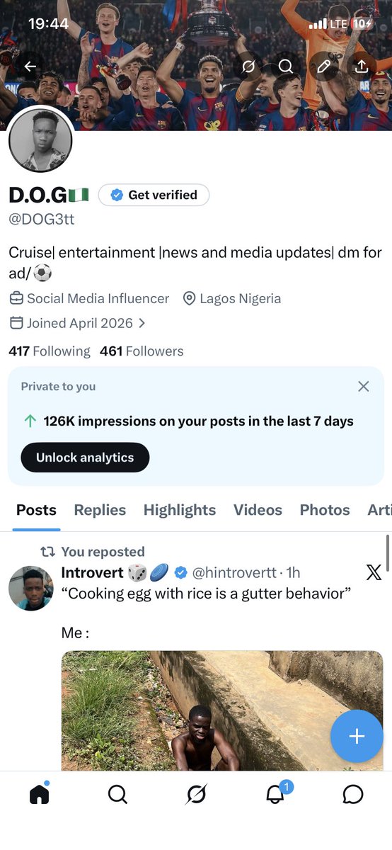 DOG3tt's tweet photo. @john322226 @_Nommy2 Abeg remember me https://t.co/pfXJ87QkK0