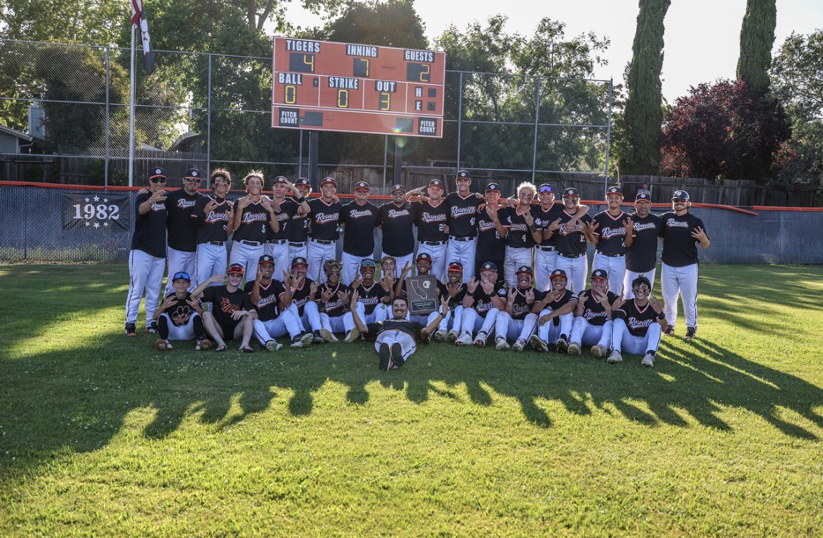 BenJordan2028's tweet photo. The boys are NorCal champions! I went 1-3 with a 2 run hr in the first inning https://t.co/9fN4FOSQNs