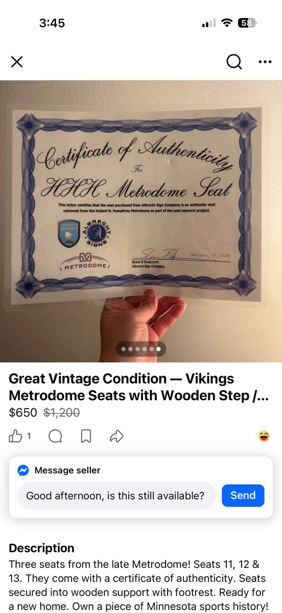 DillonJon's tweet photo. @BarstoolBigCat some sports memorabilia for you. https://t.co/go3cf1jDZ2