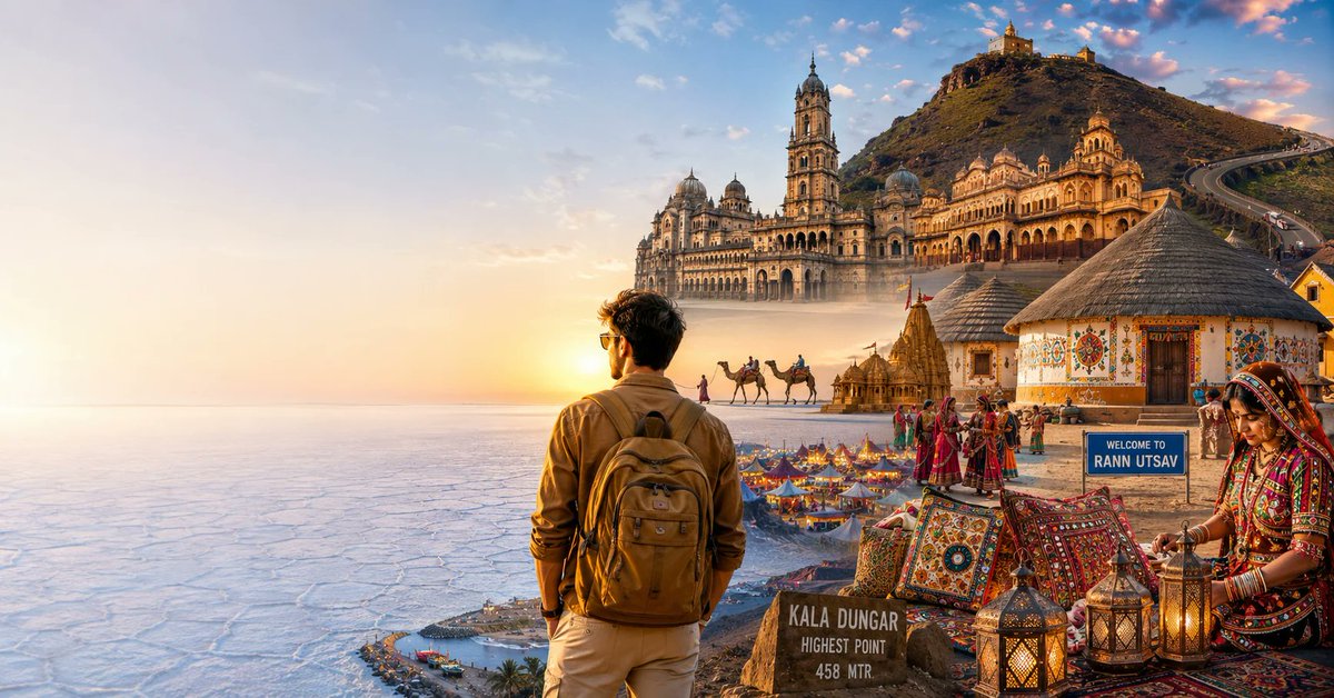 SeekaTour's tweet photo. Best Places to Visit in Bhuj in 2026

Bhuj is the kind of city that punishes impatience. Most travelers arrive, photograph Prag Mahal, drive to the Rann of Kutch, and leave with the feeling that they have seen it.

https://t.co/35KGP1b987 https://t.co/sPZkP1Milv