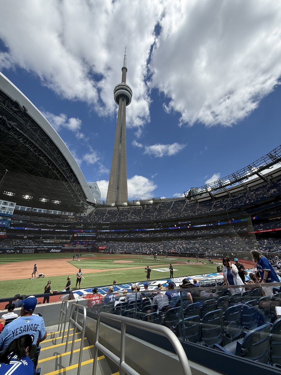 jmorrad16's tweet photo. No place I’d  rather be 💙 @BlueJays https://t.co/yEliTwTH6S
