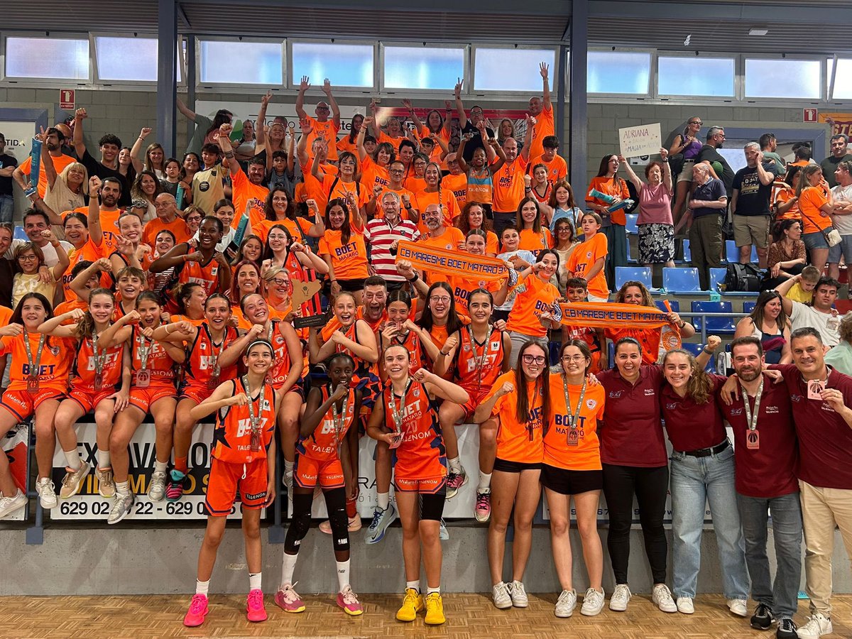 cbboetmaresme's tweet photo. 🥉🧡 MINI A FEMENÍ 🧡🥉

MINI A FEMENÍ 60 - 54 BASKET ALMEDA

🔥 3eres de Catalunya!
✈️ I ara… cap als Campionats d’Espanya!

Orgull immens d’aquest equip, del seu esforç, compromís i de tot el camí recorregut aquesta temporada. 🧡🏀

Moltes gràcies a tota l’afició que ha vingut a animar-nos i a tots els que ens heu seguit des de la distància. Sou part d’això! 🫶🏻❤️

Som Boet. Sempre junts. 🧡