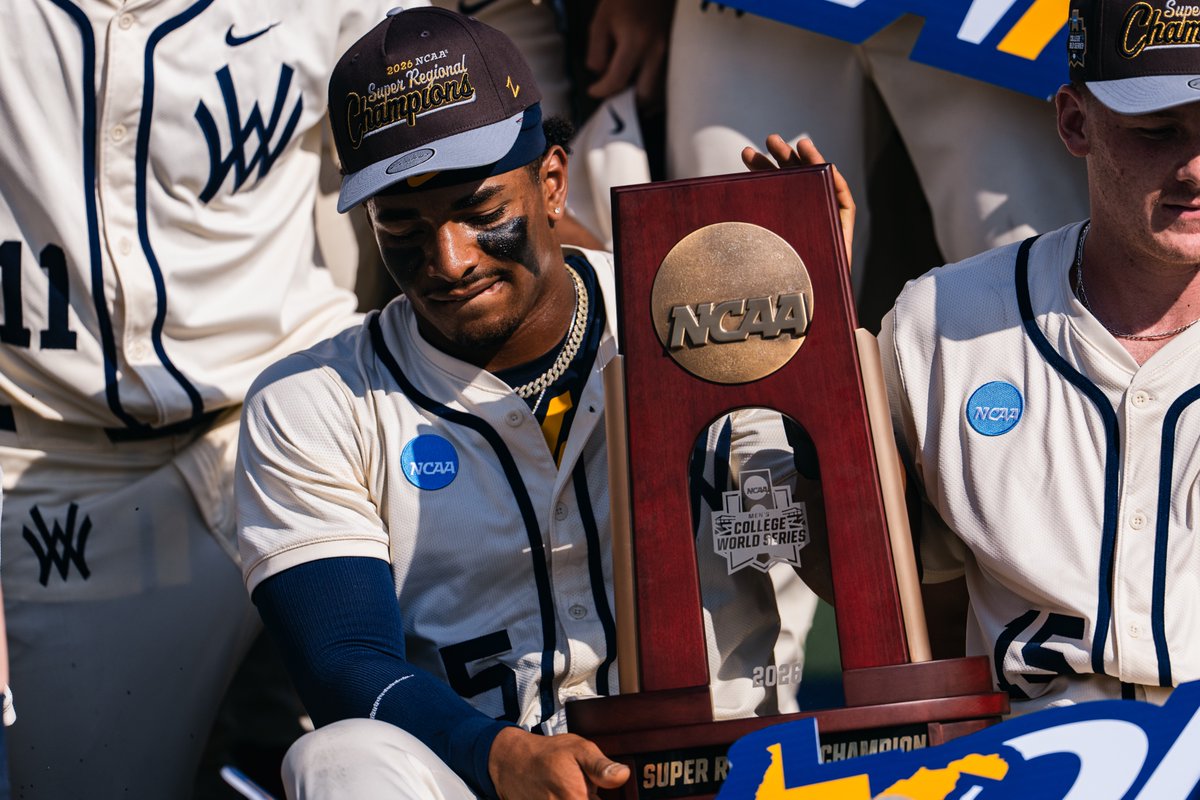 WVUBaseball's tweet photo. Oh, by the way, we've got 45 wins!

That's a new program record, surpassing the mark set... last year!

#HailWV https://t.co/dZRkc43leZ