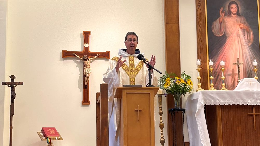 MDMFaith's tweet photo. Fr. John Mary's Homily on June 7, 2026 - The Feast of Corpus Christi. The Lord invites us to silence, to adoration in the presence of the Sacred Mysteries. The Holy Sacrifice of the Mass.

https://t.co/7xKNli0hNb https://t.co/Bo6XkEppce