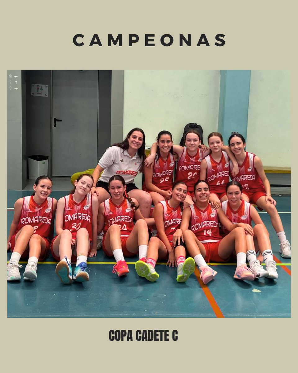 CDRomareda's tweet photo. 🏀🏀
Las infantiles cierran la temporada con este título, ganado a pulso, un partido con un final de infarto, frente a un Pompiliano, que lo puso muy difícil
Enhorabuena a todo el equipo
🏆🏆🏆 https://t.co/w4wtQfMbgq