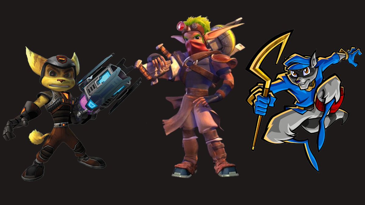 realradec's tweet photo. i assure you PS2 platformer trio, the sun will shine on you again https://t.co/Tm8451o58X