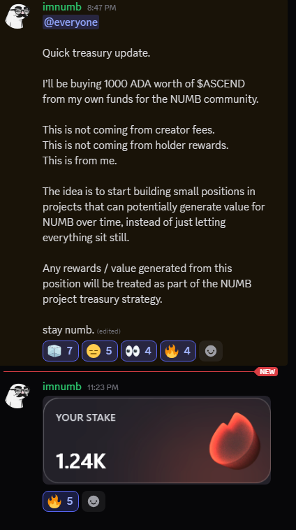 qFnrFIM7SyvcUvd's tweet photo. You dont this often in memecoins.

i cannot say enough for this dev.

its gonna be the next thing, trust me.

@numbcoinada https://t.co/2C3asEh0bX