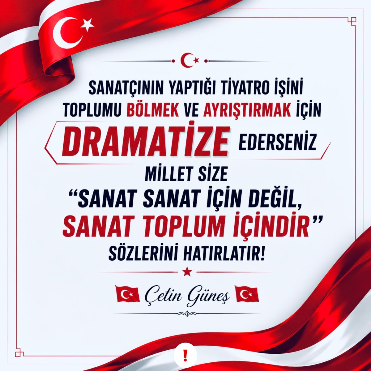 cg_076's tweet photo. #Millet #Tiyatro #Gerçekler
#AKParti https://t.co/Z1Ks8ZVdrM