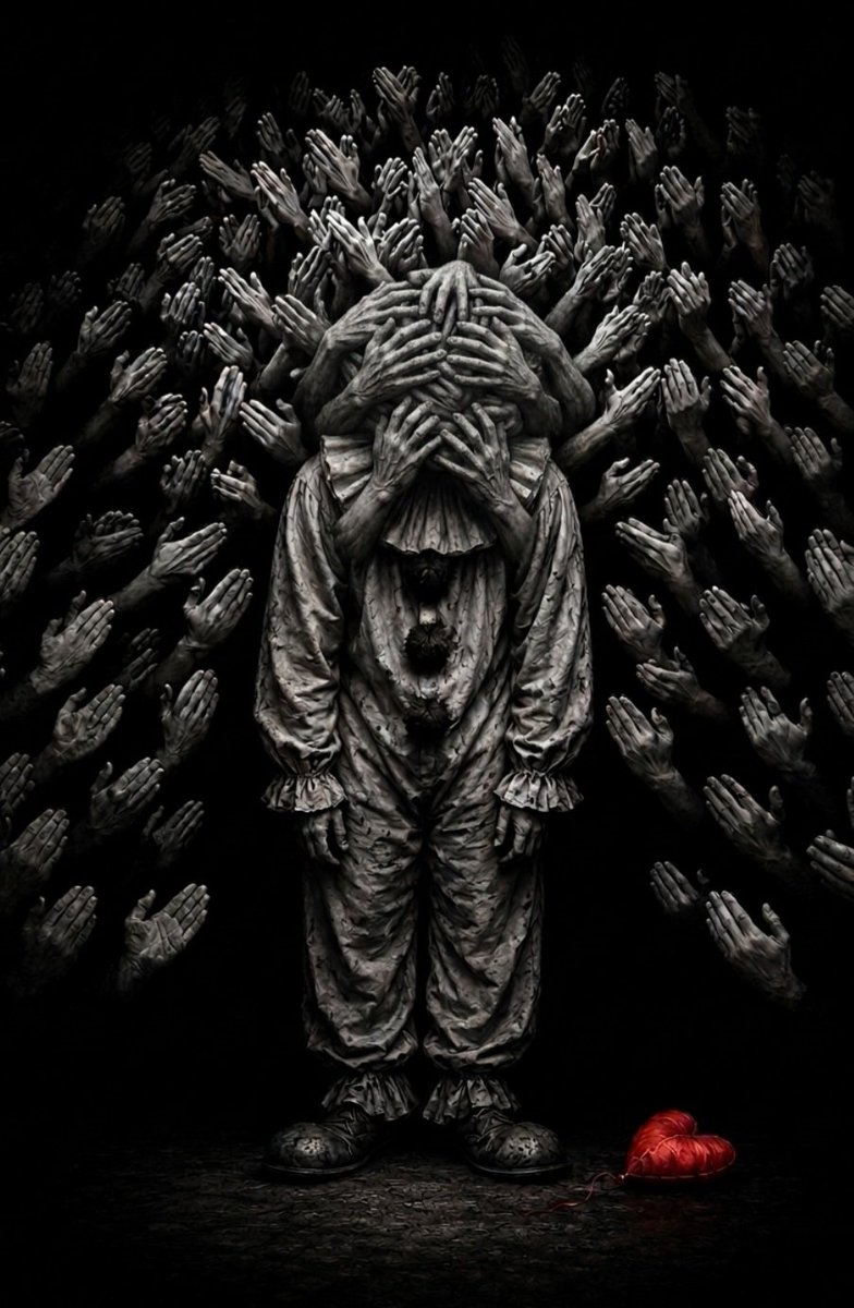 amin_n_10's tweet photo. It lived in my mind for months before it could be born in this form
A piece about the price we pay to be seen
I don't think I'll ever be able to create this work again!
Now on https://t.co/PC9mfH0Ety
"The Cost of Applause"
750.000 $SCBK
https://t.co/pao8hY94bF
#SCBK @saucebook https://t.co/HTvEiG89Dm