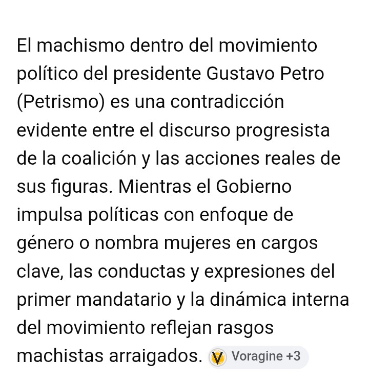 Any1895's tweet photo. @alazamo123 @DELAESPRIELLAE Un gobierno integrado por misóginos y ex M19. https://t.co/atJ25ppc5g