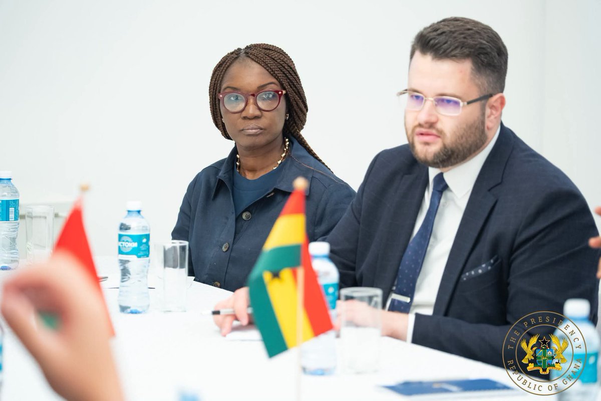 mista_opare's tweet photo. As part of his State Visit to Belarus, H. E @JDMahama travelled to the city of Brest to explore opportunities for agricultural cooperation and food security. H. E was received by the Governor of Brest, Piotr Parkhomchik and senior Belarusian officials before touring a major agro-industrial facility, where he observed advanced production processes and explored opportunities for collaboration. President Mahama also invited Belarusian investors to partner with Ghanaian businesses, highlighting the mutual benefits of closer economic cooperation and knowledge sharing in agriculture and agro-processing.

#MahamaThePresident
#MahamaInBelarus
