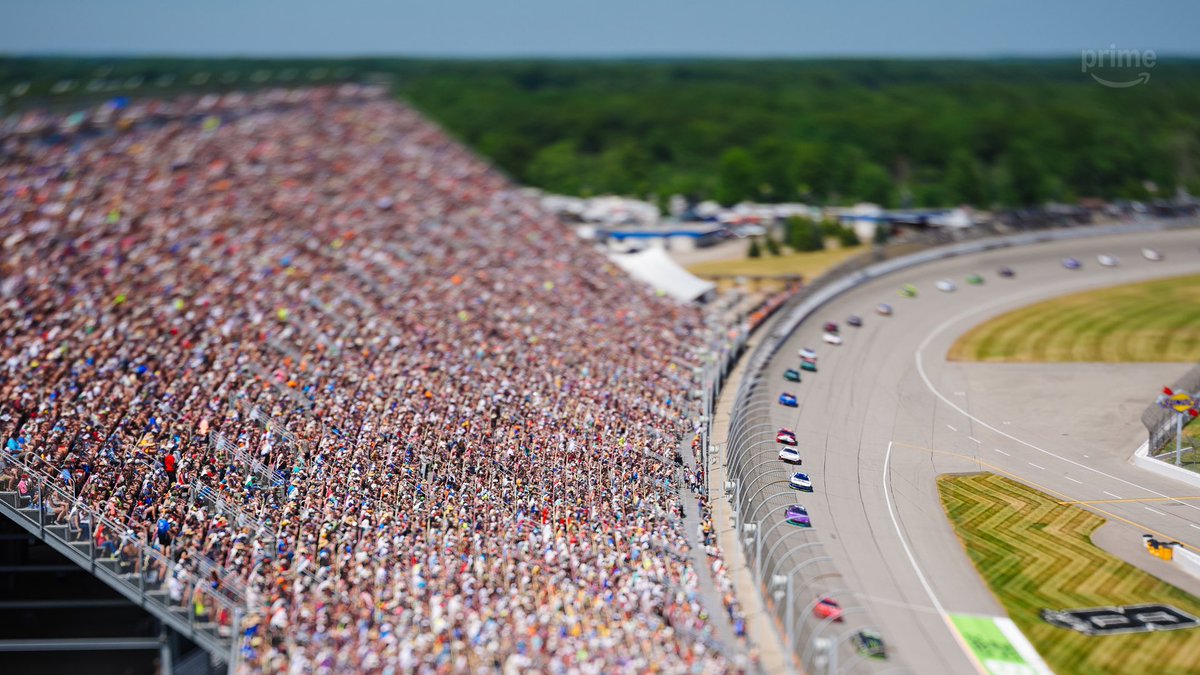 SportsonPrime's tweet photo. THE HOUSE OF SPEED 🤩 #NASCARonPrime https://t.co/9OpzehSE1y