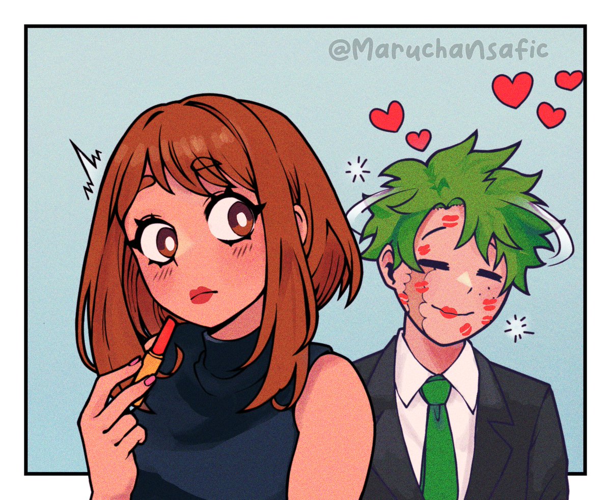 maruchansafic's tweet photo. #izuocha kisses 💋 https://t.co/WlxdJ7JAc2