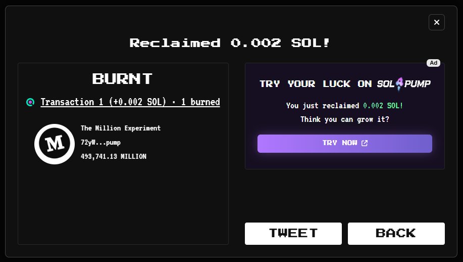 The Million Experiment tweet media