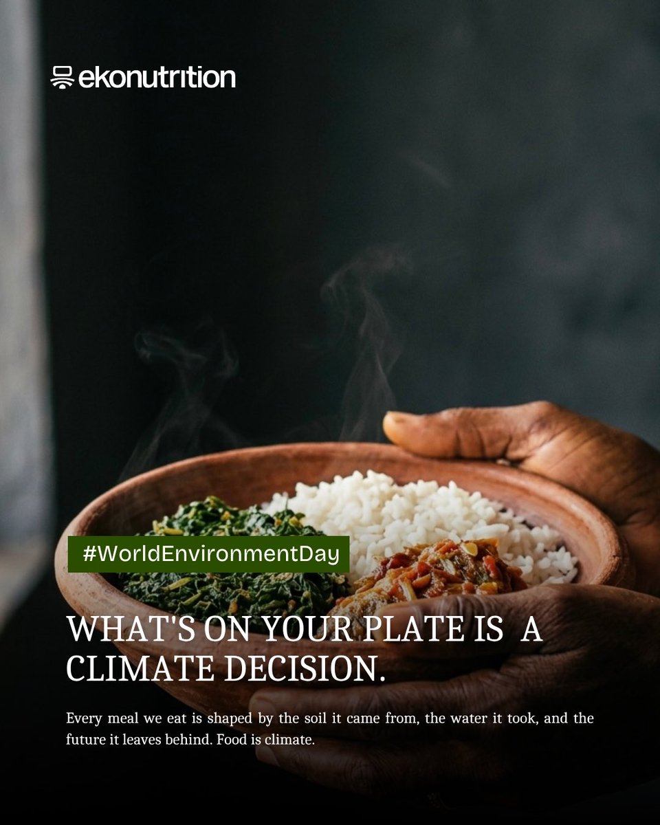 ekonutrition_'s tweet photo. Climate-smart eating in Nigeria is not new.

Our grandmothers were already doing it.

Cowpea. Ewedu. Millet. Drought-tolerant. Nutrient-dense. On our plates for centuries.

We do not need to invent the future of food. We need to remember it. https://t.co/1RCLfDkx8i