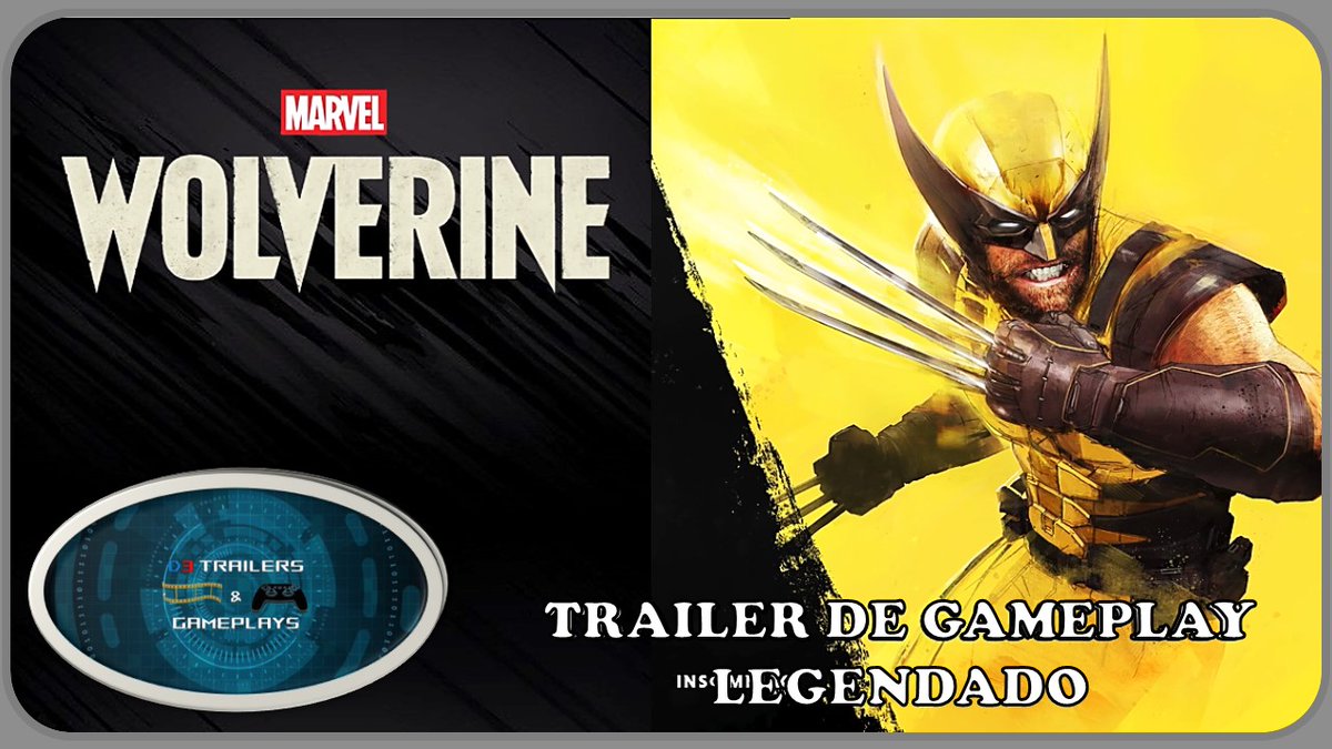 D3Trailers's tweet photo. D3 Trailers &amp; Gameplays: Marvel's Wolverine - Trailer de Gameplay Legendado https://t.co/z63Dbl7bDV 

#marvelswolverine #marvel #wolverine #game #jogo #playstation https://t.co/ZgEftUODwO