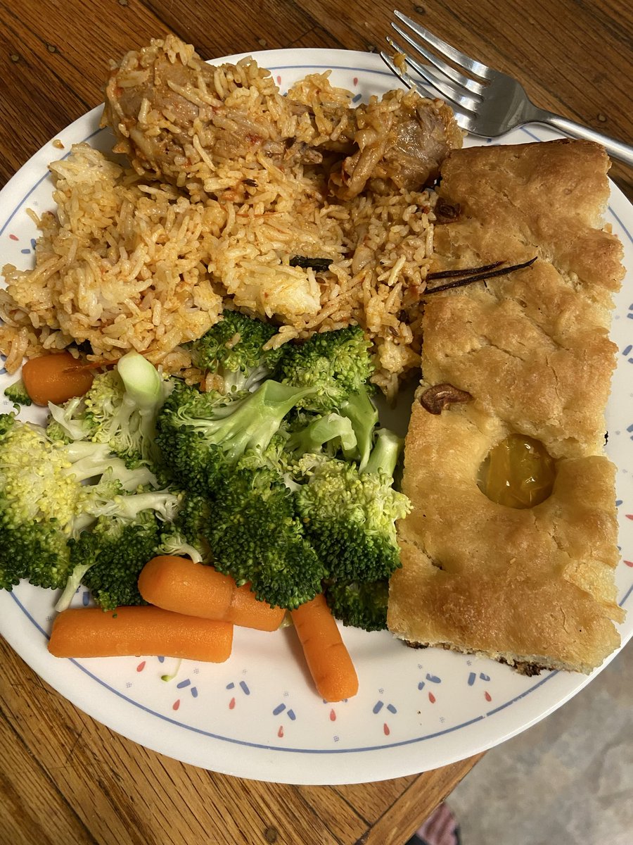 amoeez's tweet photo. This week’s meal prep is focaccia sandwiches and biryani https://t.co/uaKTleF3np
