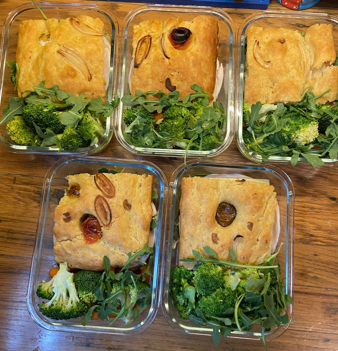 amoeez's tweet photo. This week’s meal prep is focaccia sandwiches and biryani https://t.co/uaKTleF3np