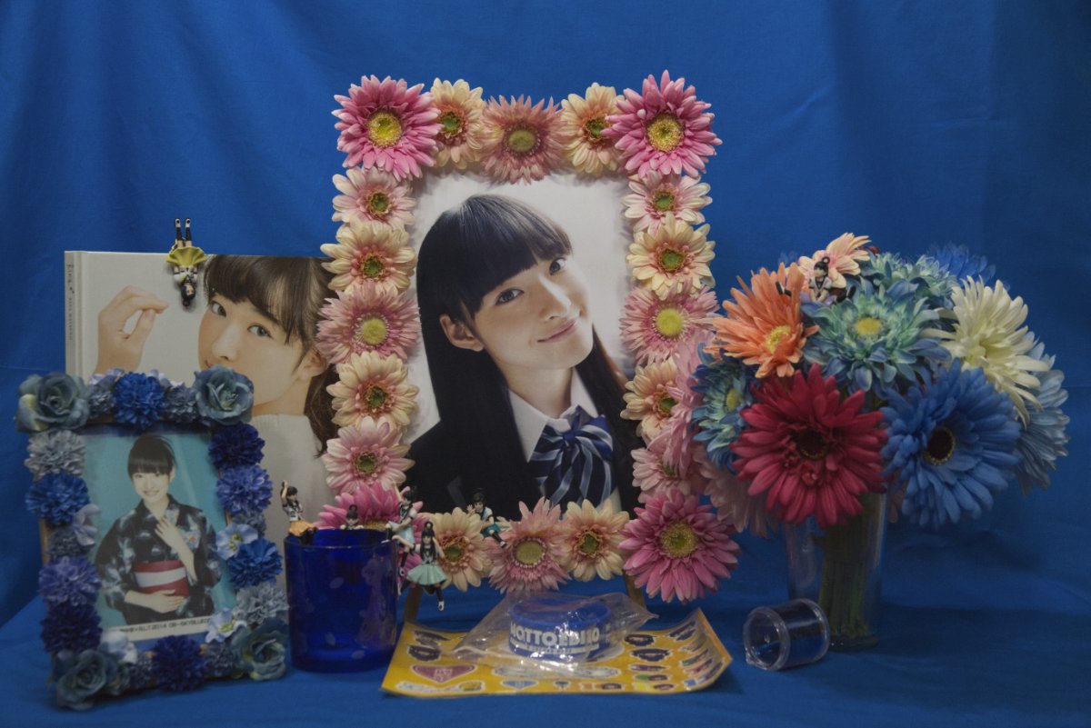 今日は松野さんの月命日。 写真の前で手を合わせて、｢できるかな