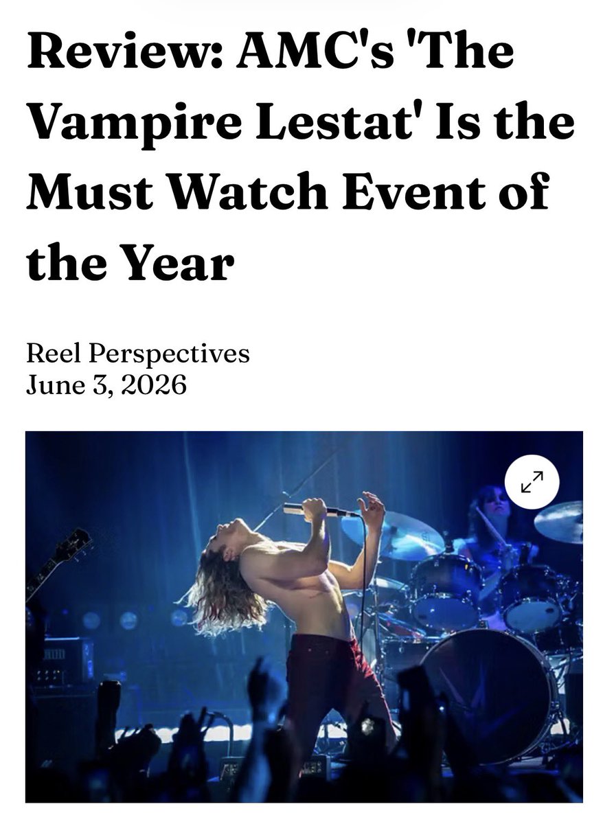 Interview With The Vampire Fanpage tweet media