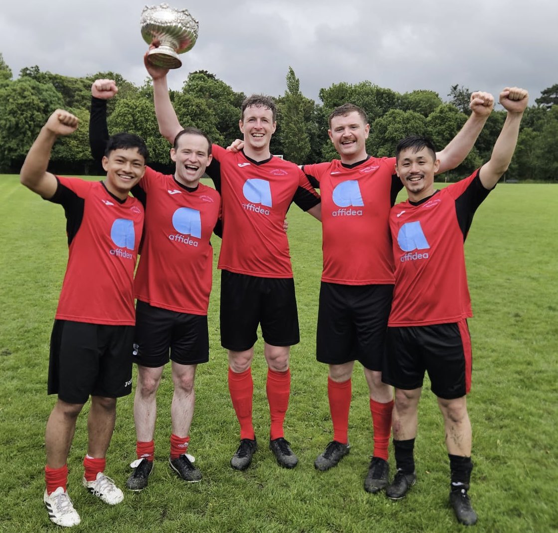SurgeryUhw's tweet photo. Congratulations on the great collaborative Doctors soccer team @uhw_waterford & Cork & @RCSI_Irl med students on winning the prestigious Irish Hospitals Soccer Cup this weekend 👏👏👏👏👏👏 https://t.co/Gy5pRaBsQY