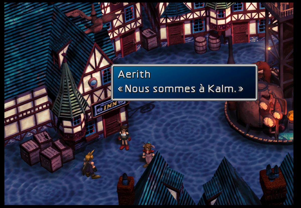 EmbeyGaming's tweet photo. J'ai terminé l'équivalent de FFVII Remake sur la version OG. 

Que dire si ce n'est que pour moi, ça ne fait que confirmer que le remake est une lettre d'amour à FFVII qui se charge de le sublimer en ajoutant lore, émotion et attachement. 🩷

(Rufus était bien moins effrayant 🤭) https://t.co/w88QHfON6c