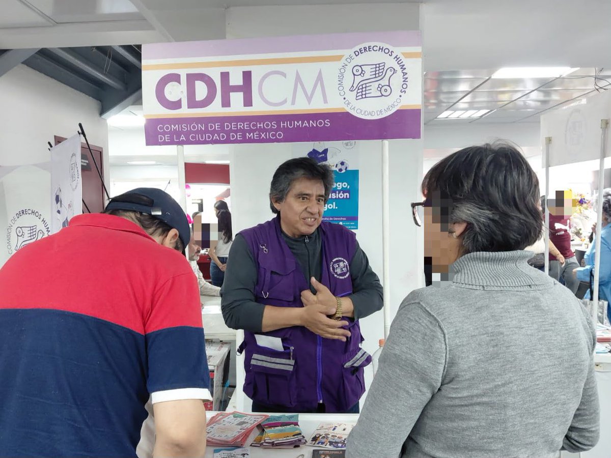 CDHCMX's tweet photo. Este domingo, la #CDHCM participa en la primera #ExpoAutismo2026 💙, para promover el derecho a la igualdad y no discriminación. 

Con diversos talleres y un módulo informativo realiza actividades lúdicas para difundir los derechos humanos entre las personas asistentes. https://t.co/2T15Sd3HKS