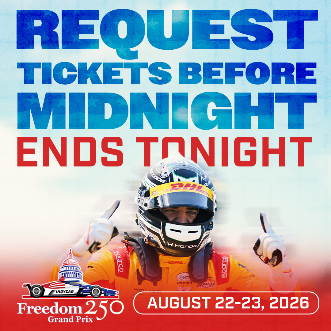 Freedom 250 Grand Prix of Washington, D.C. tweet media