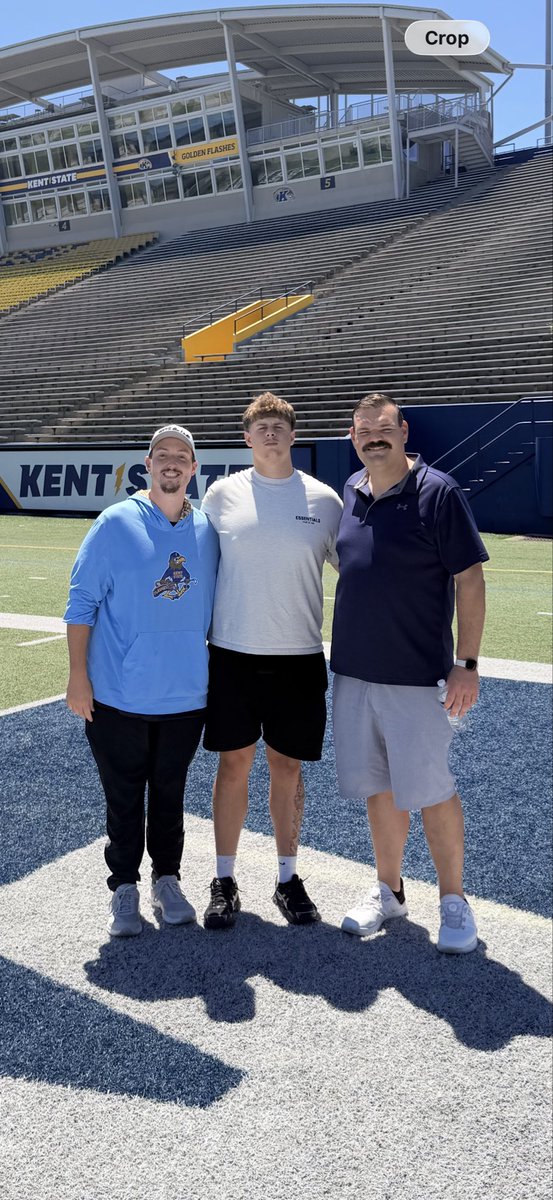 AHankins86288's tweet photo. After a Great visit and conversation with @coachmacarney @Coach_Stad @CoachCPatt @_CoachHailey God has Blessed me with my 4th D1 Full Scholarship Offer from @KentStFootball Kent State University 🙌 🙌🙌 @DJRSwework @SWiltfong_ @AllenTrieu @thelinemanlab @itdarrengammell 
@GregSmithRivals @adamgorney @BondEdits @t_demint @CoachLuke777 @jordanlucas223 @coachericbailey