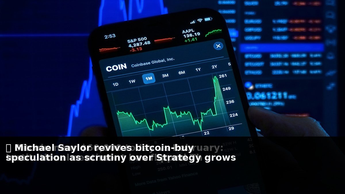 web3wires's tweet photo. 🔥 Michael Saylor revives bitcoin-buy speculation as scrutiny over Strategy grows #Bitcoin | Follow @web3wires 🔥 https://t.co/mdLbq6Ea3N