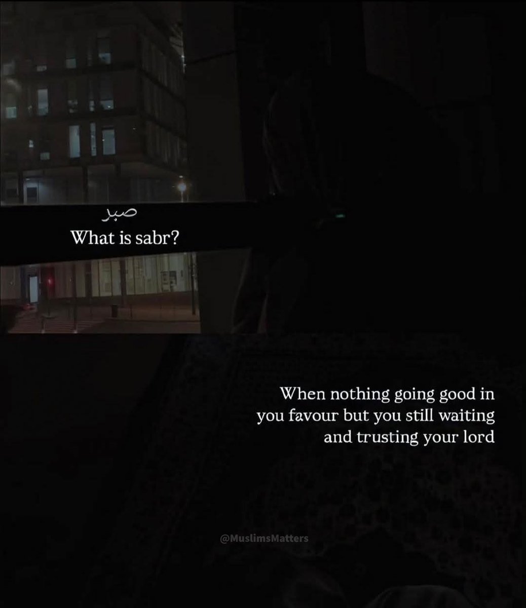 MuslimsMatters's tweet photo. What is Sabr? https://t.co/RzmcUDfcyO