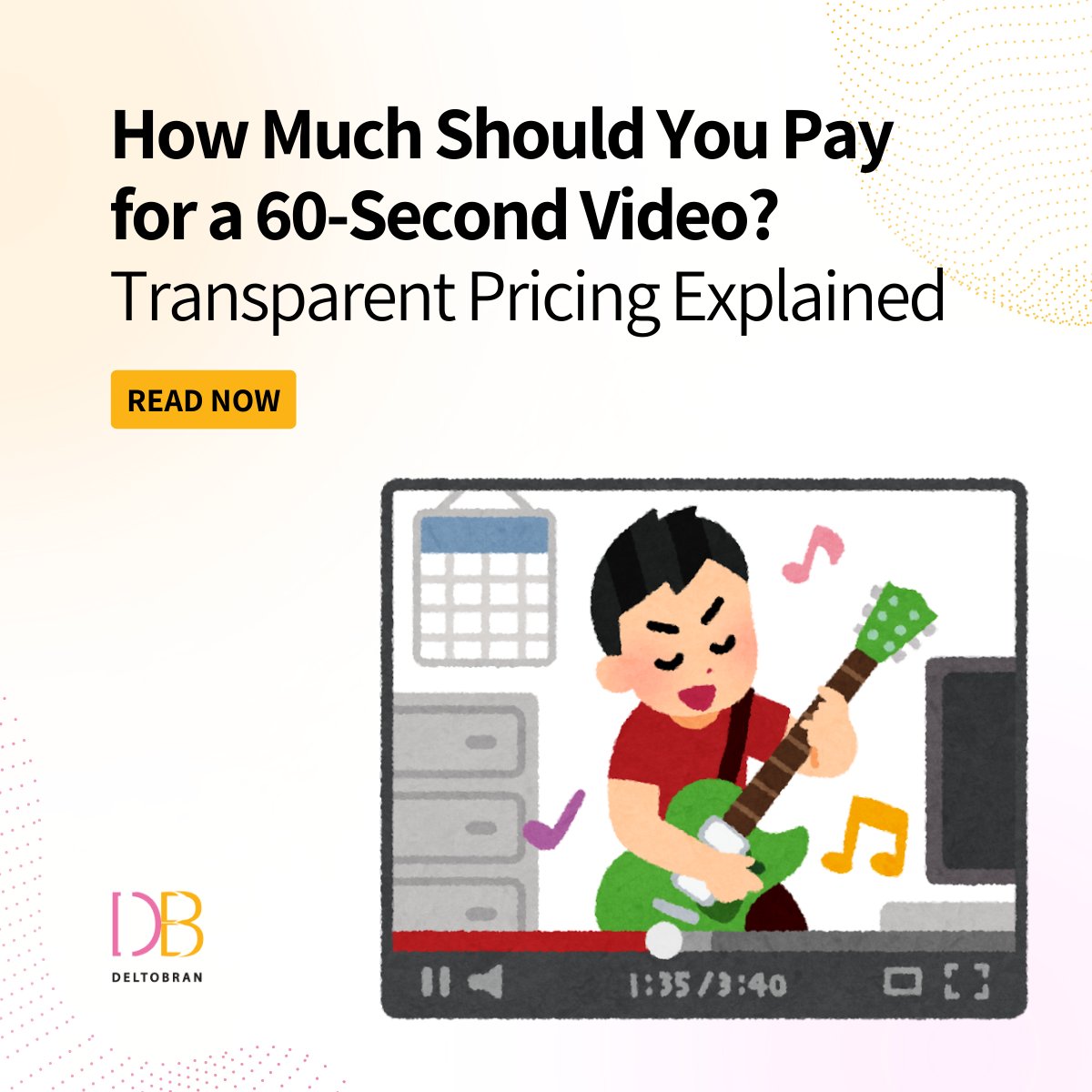 Deltobran's tweet photo. "Are video production costs derailing your budget? Discover transparent pricing structures and essential factors in our data-driven guide. 🎥💸 Share your biggest video content challenge below! #VideoPricing"
 
https://t.co/Xm1BktHMTS https://t.co/KruPMgrBOl