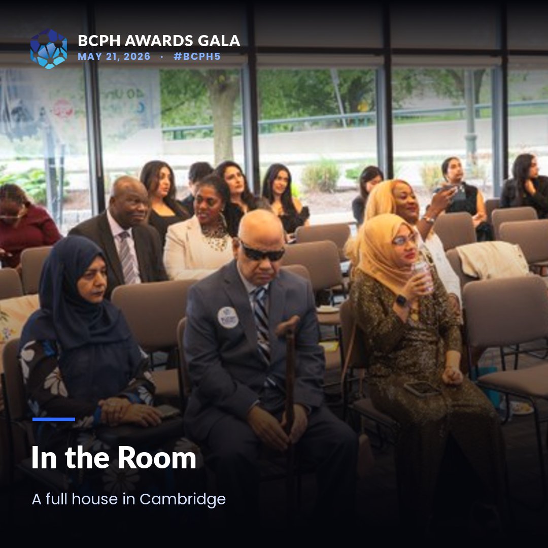 BostonCongress's tweet photo. BCPH celebrated 5 years of cutting-edge programs, along with its past cohorts of 40 Under 40 Public Health Catalyst awardees. Join us for a look back at the Gala (https://t.co/w9iYOJZlqq) &amp; be a #BCPHFriend &amp; donate $1 to support the next five years! https//tinyurl.com/BCPHFriend https://t.co/5c3DkNXwXu