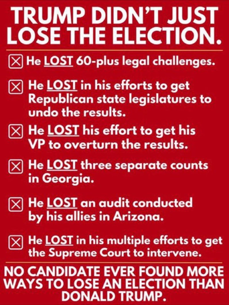 Ginafurlynn's tweet photo. @realDonaldTrump
@potus
@WhiteHouse
#trumpLies
#PromisesMade
#PromisesBroken
-foreign war
-higher gas
- higher groceries
-higher inflation
-Israel First
-America Last
⬇️You LOST. You LIED. ⬇️ https://t.co/dixggImycx