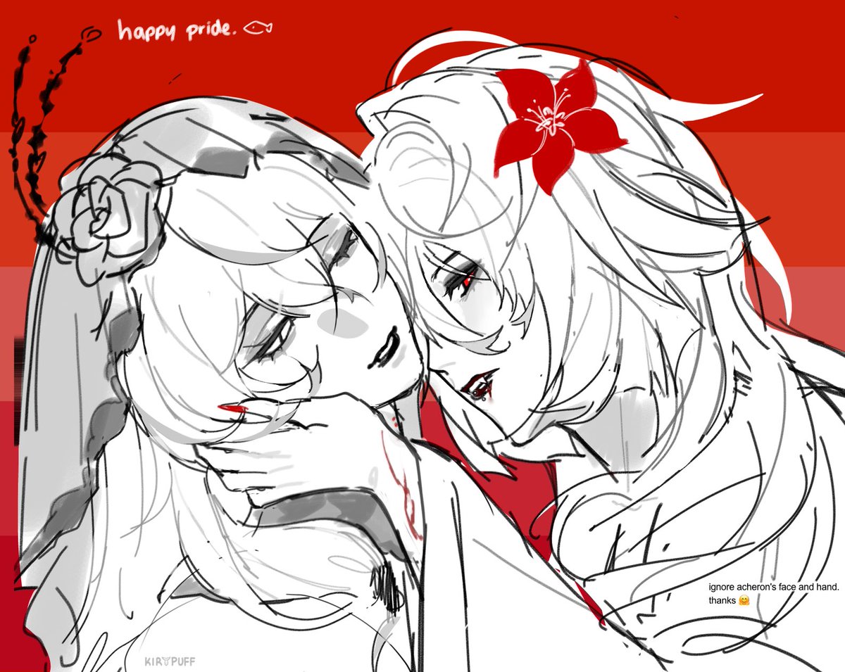 kirypuff's tweet photo. happy pride month #acheswan &amp; #acheron nation☺️ https://t.co/1NB5W3Zv50