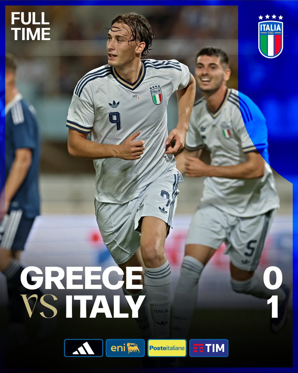 Azzurri_En's tweet photo. Pio Esposito's goal once again seals the win ✅

#Azzurri #VivoAzzurro https://t.co/hFX5vcAlI9
