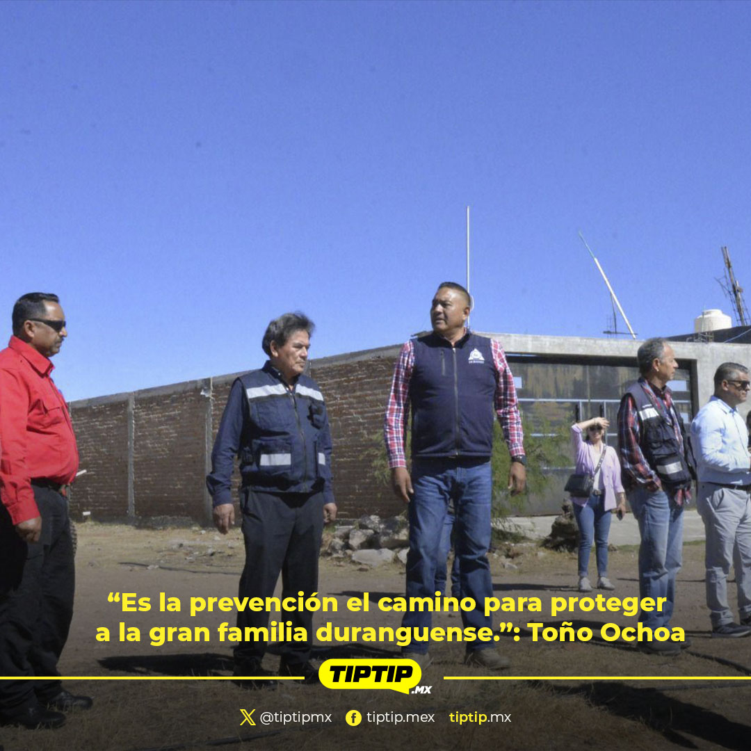 tiptipmx's tweet photo. •⁠ ⁠Inician recorridos preventivos en zonas identificadas como de riesgo ante la temporada de lluvias. 🌧️🚨
•⁠ ⁠Fortalecen trabajo coordinado para prevenir inundaciones y proteger a las familias. 🏡
•⁠ ⁠Reducen riesgos en puntos vulnerables con acciones de limpieza y desazolve. 🚜💧

https://t.co/oAGPHCTfgZ