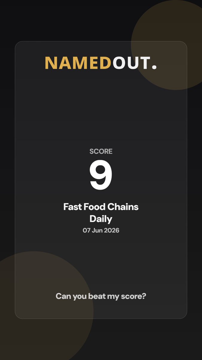 NAMEDOUT01's tweet photo. Where do you go for food? Could you name more?

https://t.co/ARx1Mw9BlX

#namedout #daily https://t.co/xvg37OcSQO