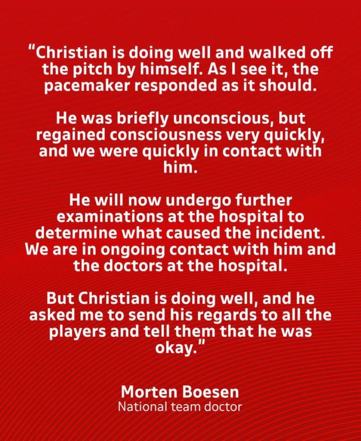TERRYSA01766532's tweet photo. @AvonandsomerRob He has played for man u and Wolfsburg on many occasions without incident after his first collapse. https://t.co/JA9VovNU36